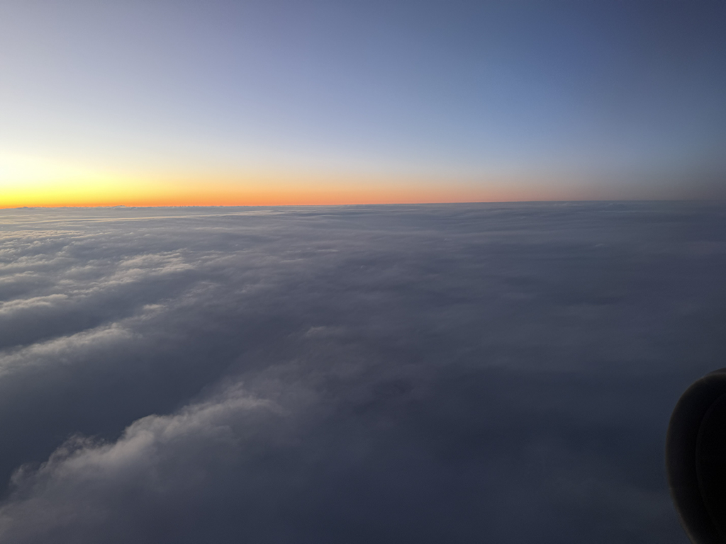 飛行機からの眺め